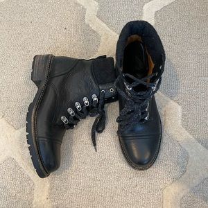 frye combat boots